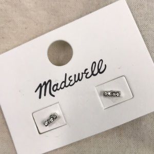 Madewell sterling silver earrings
